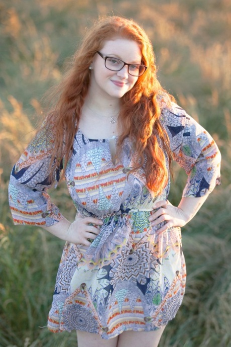 redhead glasses hot sex img