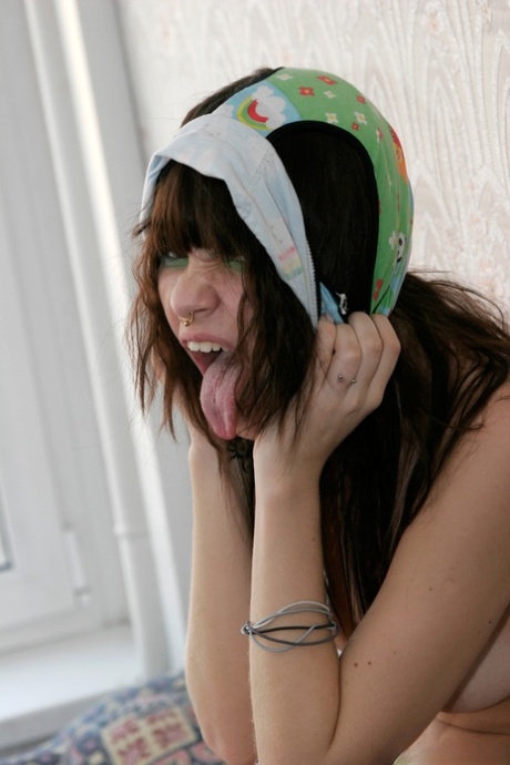 schattige blowjob mooi afb