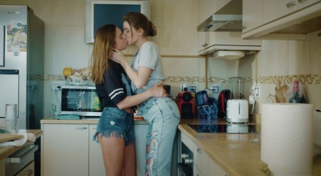 cozinha lésbica exclusivo pornográfico galerias