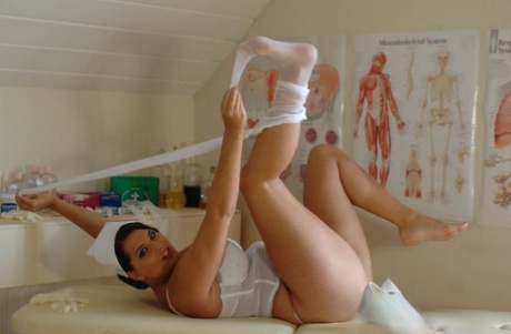lingerie da infermiera xxx di alta qualità foto