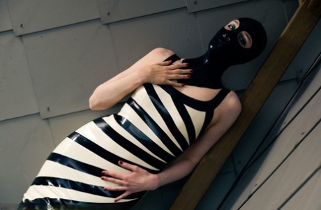 Latex-BDSM perfekte pornographische fotos