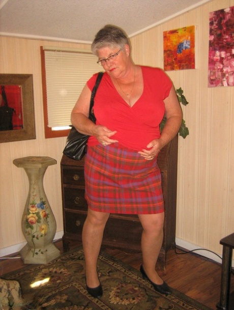 medias de abuela arte foto