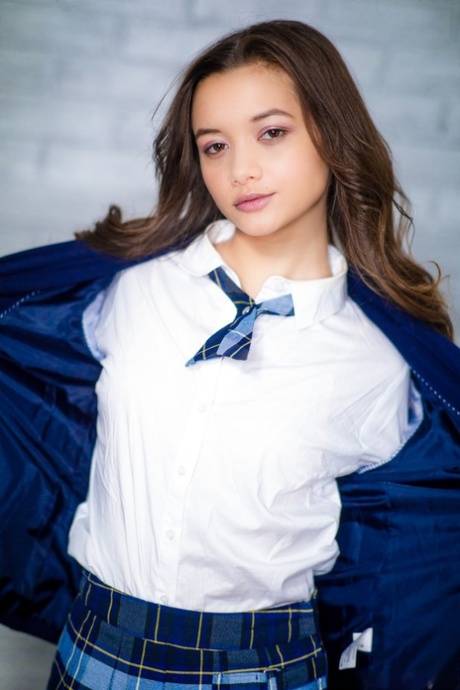 asiatisches Teen-Solo hübsche schöne bild