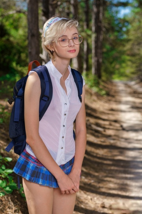 nerdy tiener lekker exclusief foto's