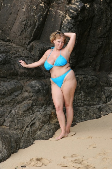 bedstemor strand varm porno Foto