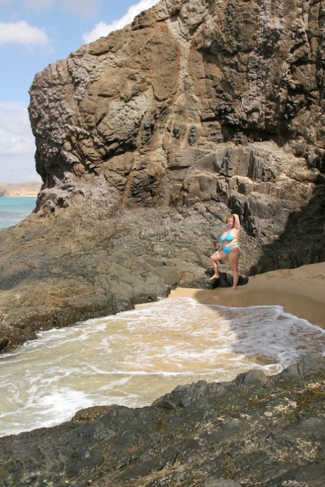 granny beach nude photo