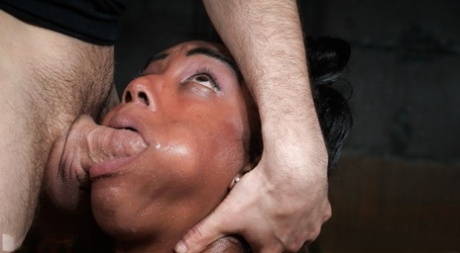 Ebenholz Deepthroat perfekte galerie