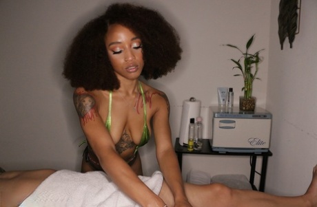 ebony massage best photos