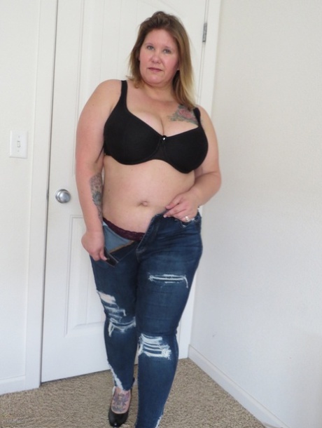 dżinsy bbw nagi hd fotka