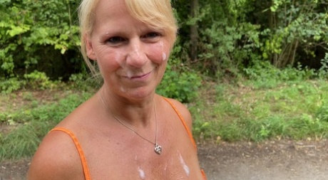 mature cumshot sexy nude photo