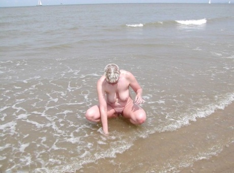 oma strand behoorlijk exclusief afbeeldingen