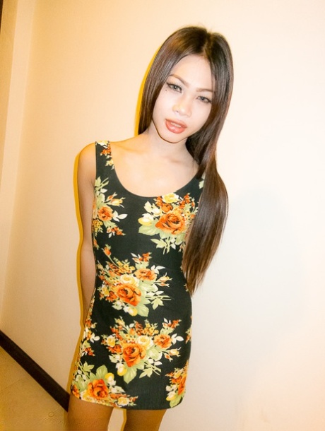 liten ladyboy vakker perfekt foto
