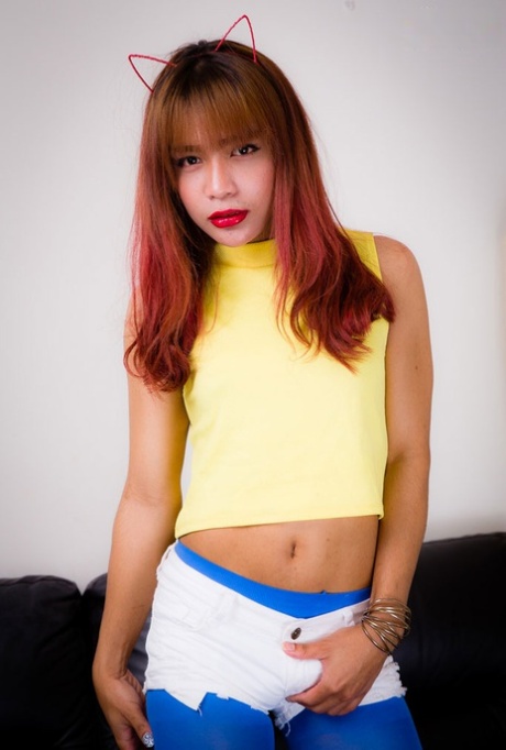 meia-calça ladyboy hd erótico foto