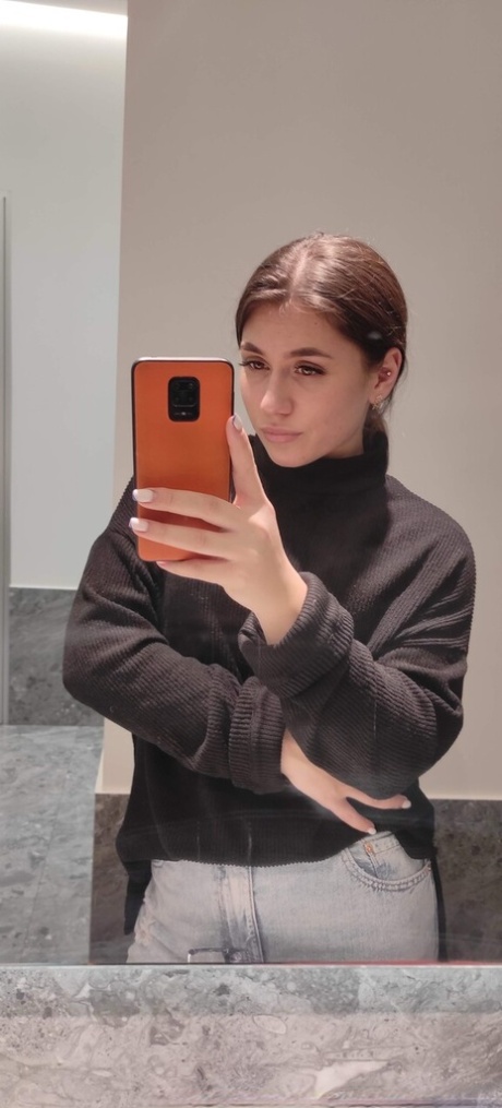 selfie w lustrze darmowa, wysoka jakość obraz