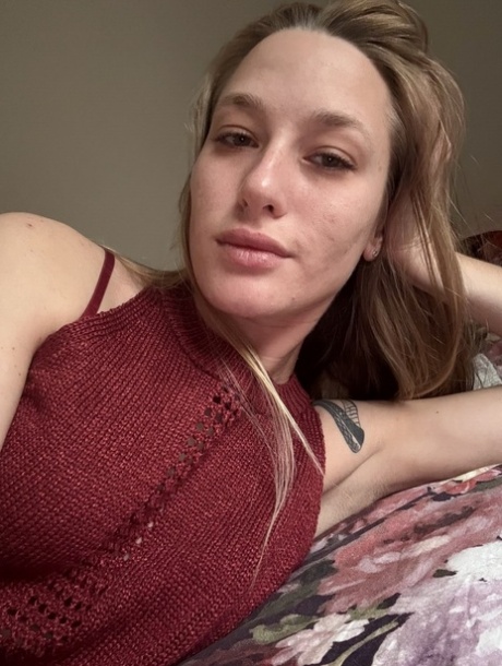 blondynka selfie piękna nagość obrazy