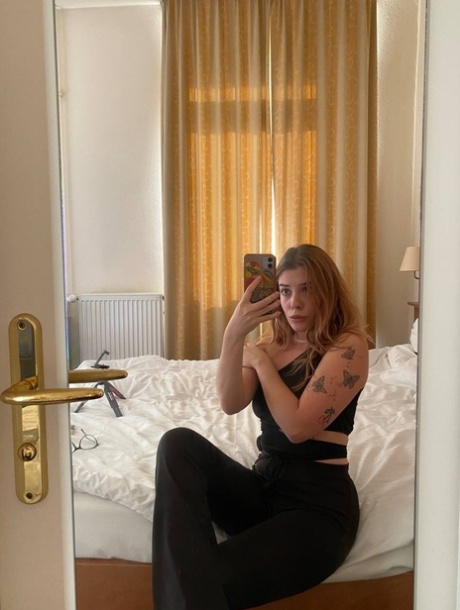 selfie w lustrze piękny ekskluzywny kolekcja