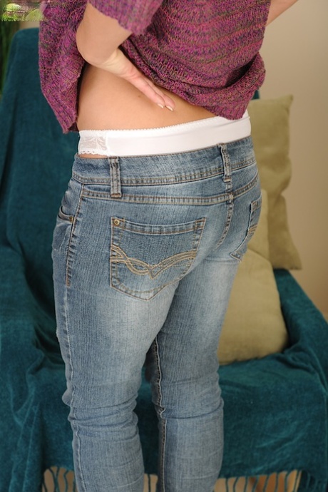 vaqueros de milf hermoso fotos