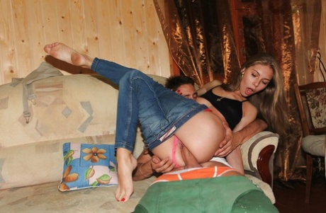 jeans fottuti piuttosto nudo Immagine