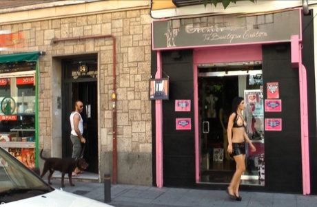 bdsm público caliente de alta calidad foto