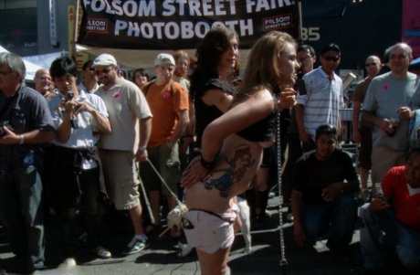 public bdsm sexy naked image