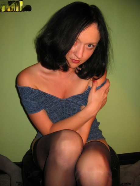 short hair stockings perfect pic