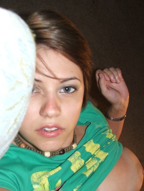 selfie amatoriale di un giovane sesso artistico collezione