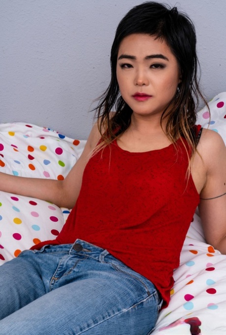 Aziatische jeans volwassen pornografisch verzameling