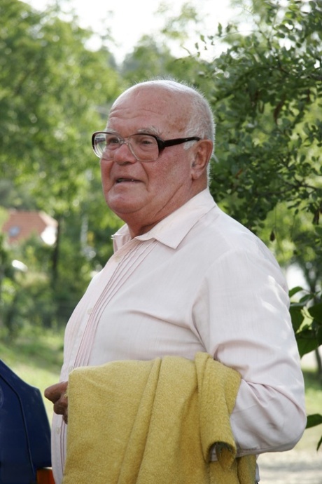 old man nude image