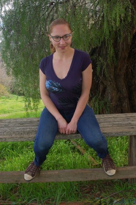 redhead glasses hot galleries