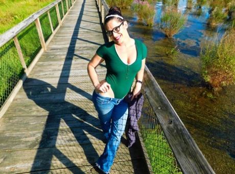 jeans da milf caldo hd archivio