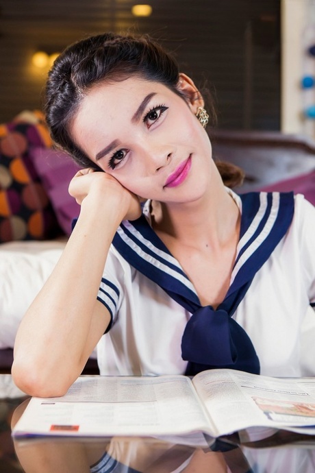 shemale uniform erotic photo