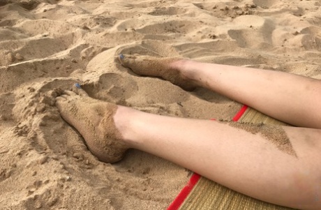 pieds maigres beau image