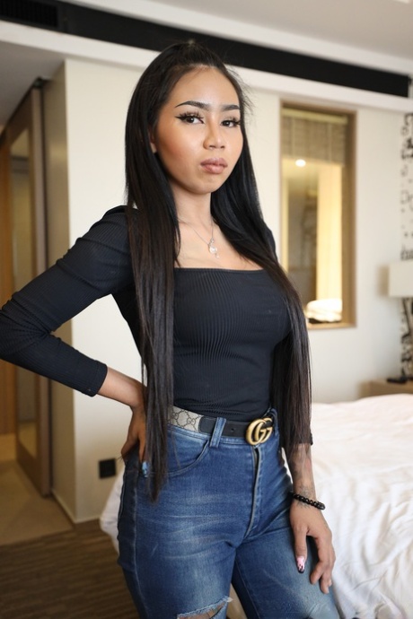 asiatiska jeans hd nice bild