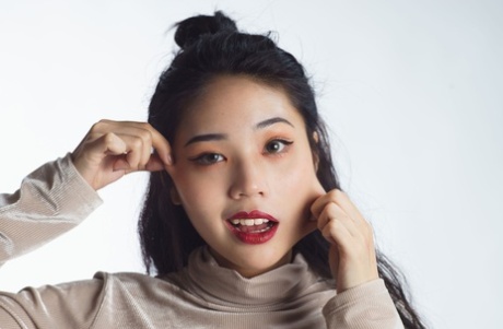asian face naked image