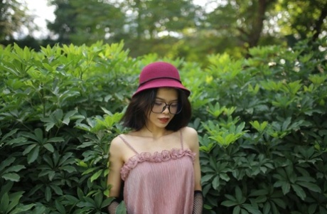 søt asiatisk topp hd foto