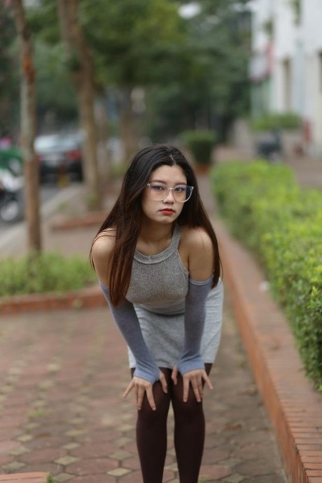 docela asijská pěkný sex obraz