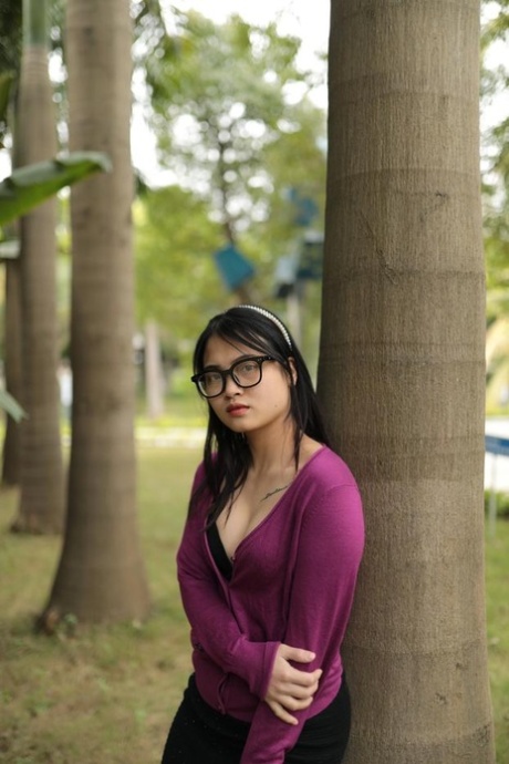 asiatische Brille schöne exklusive bild