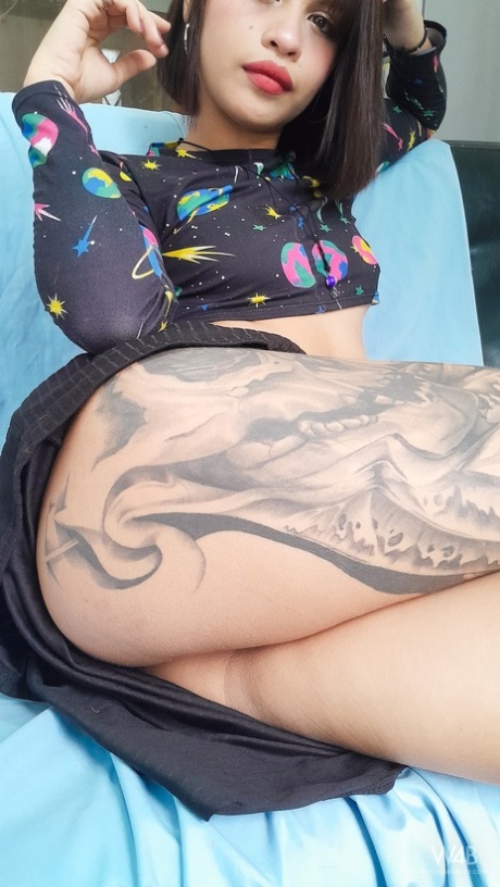 tatuagem de ébano sensual fotos