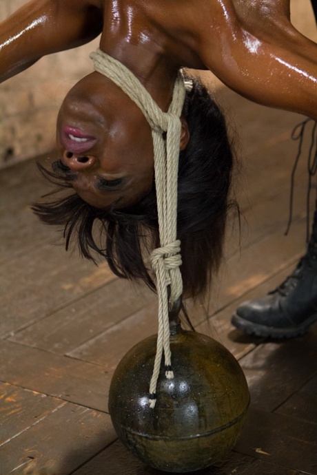 ebony bondage hot nude photo
