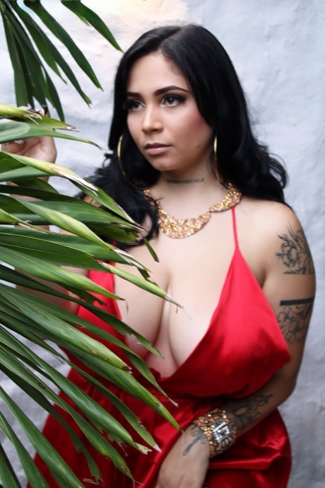 latina peituda parte superior hd foto