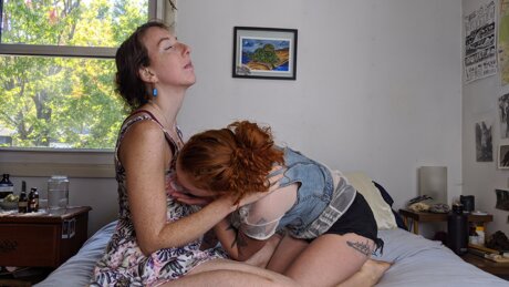 lesbiana pelirroja porno bonito imagen