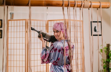cabelo rosa melhor alta qualidade foto