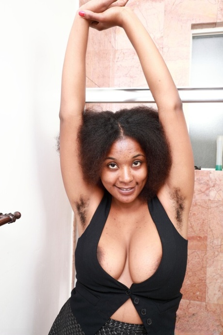 bbw ebano pelosa per partire Immagine