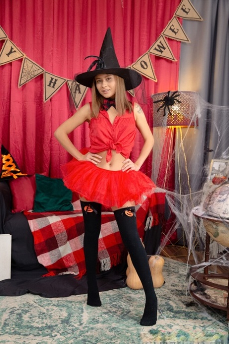 Halloweenu seksowne nagość obrazy