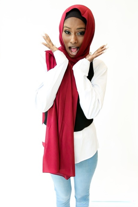 hijab free naked images