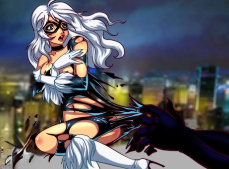 Black Cat model high quality pics